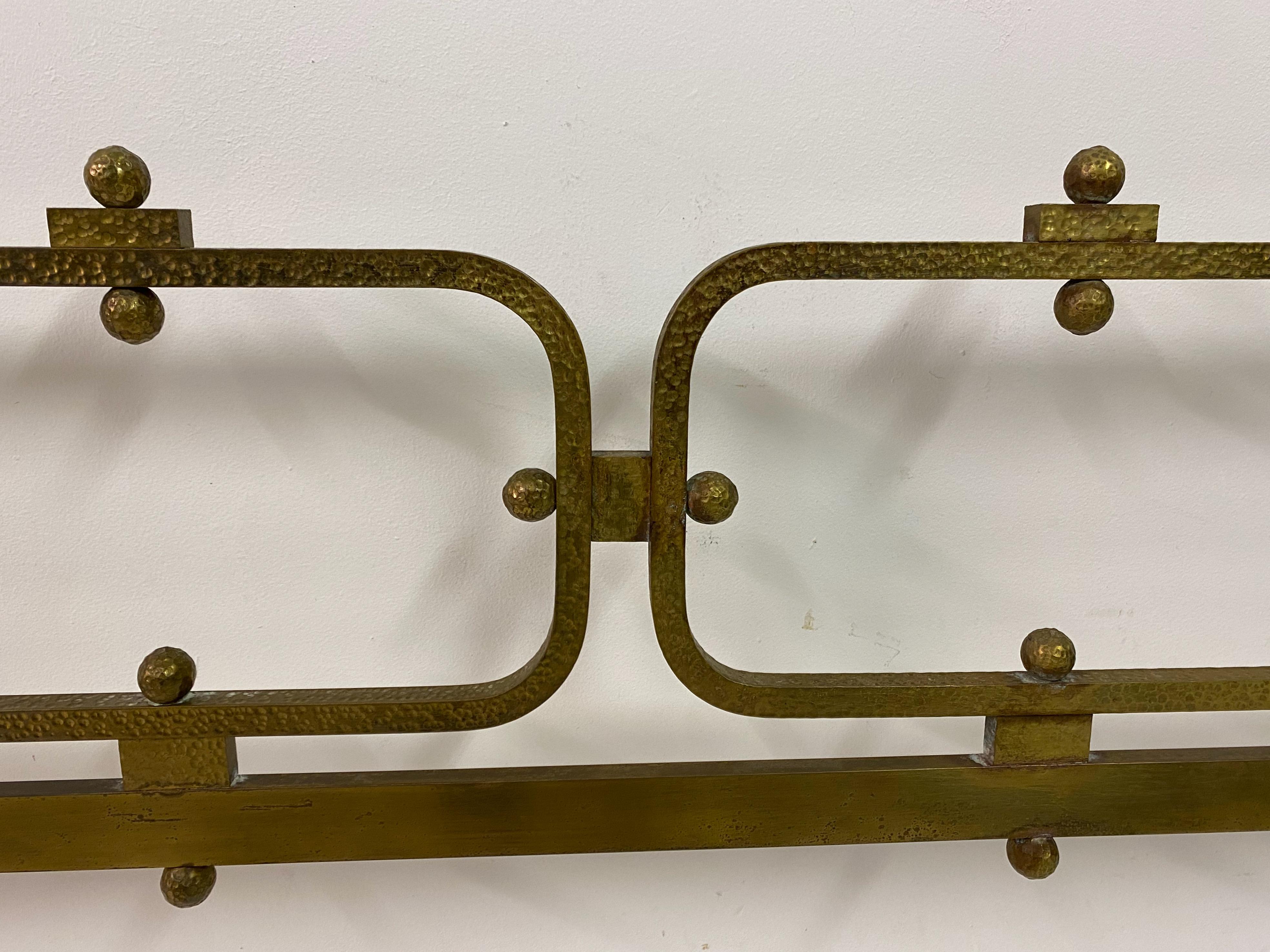 1970s Italian Brass Bed by Luciano Frigerio For Sale 3