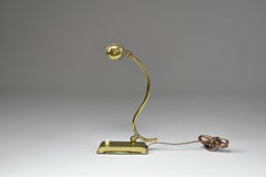 1970's Italian Brass Lamp
