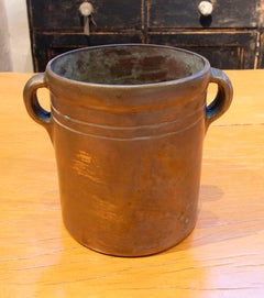 1970s Italian Bronze Ice Bucket Signed by the Artist Esa Fedrigolli