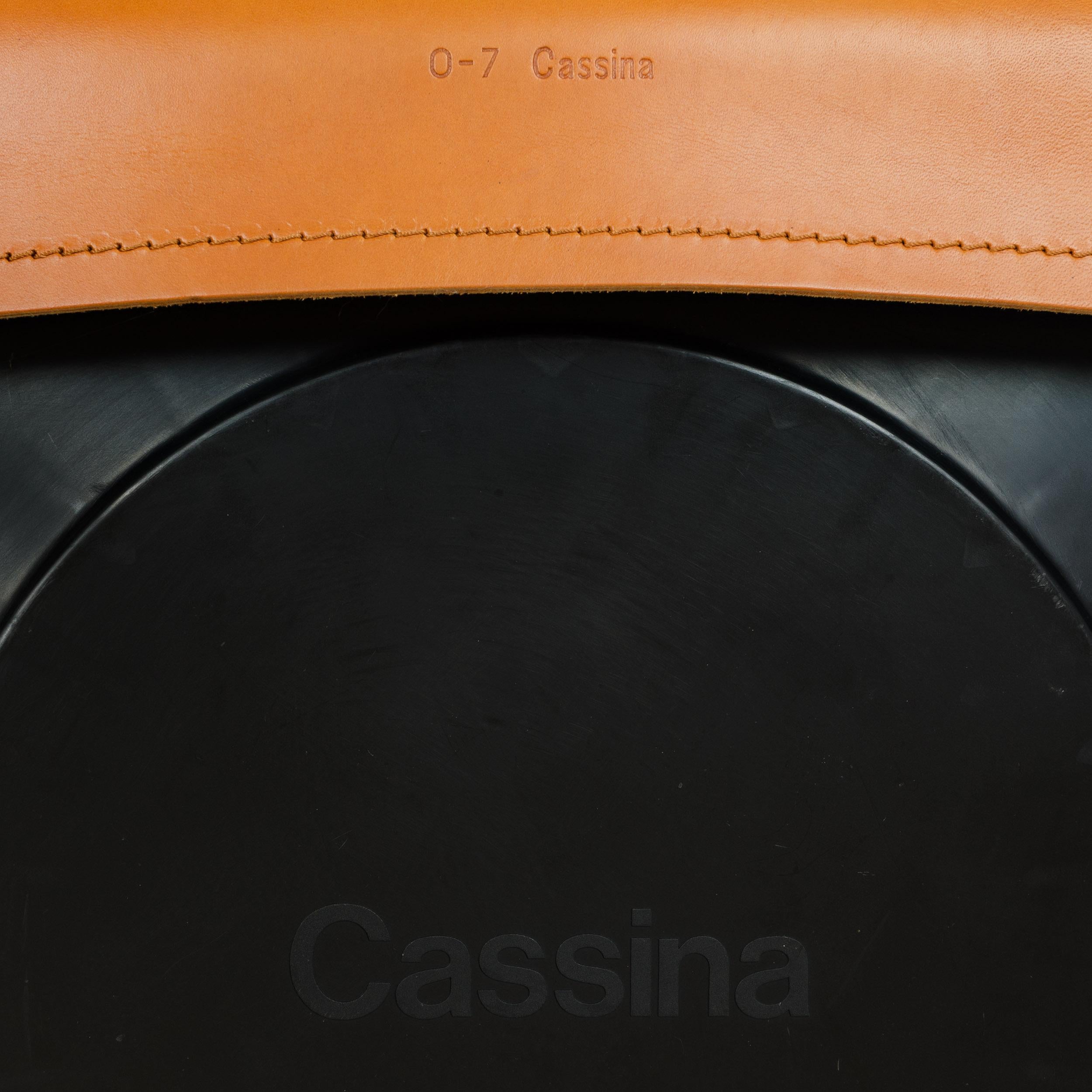 Late 20th Century 1970s Italian Cab Lounge Chair by Mario Bellini for Cassina