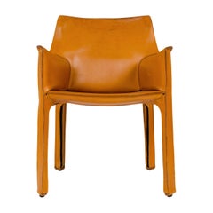 1970s Italian Cab Lounge Chair by Mario Bellini for Cassina