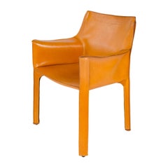1970s Italian Cab Lounge Chair by Mario Bellini for Cassina