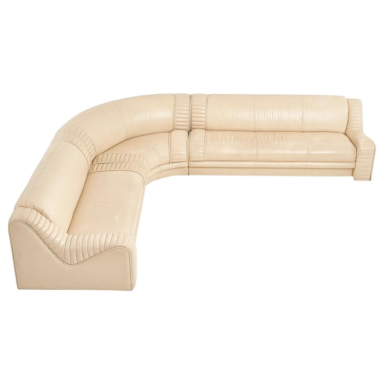 1970’s Italian Casa Bella Leather Sectional Sofa at 1stDibs bella