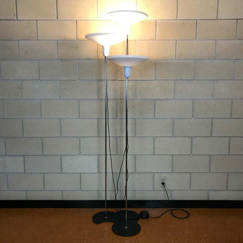 Mid-Century Modern Mid Century Modern Floor Lamps by Harvey Guzzini for Harveiluce For Sale