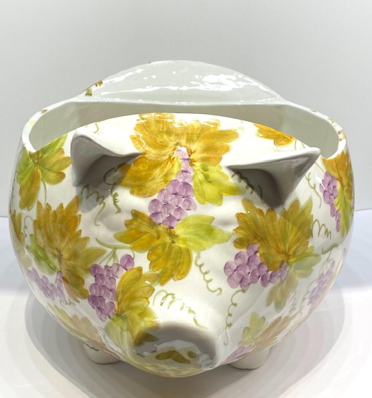 1970s Italian Ceramic Pig Tureen 11