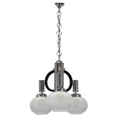 1970s Italian Chandelier , Restored