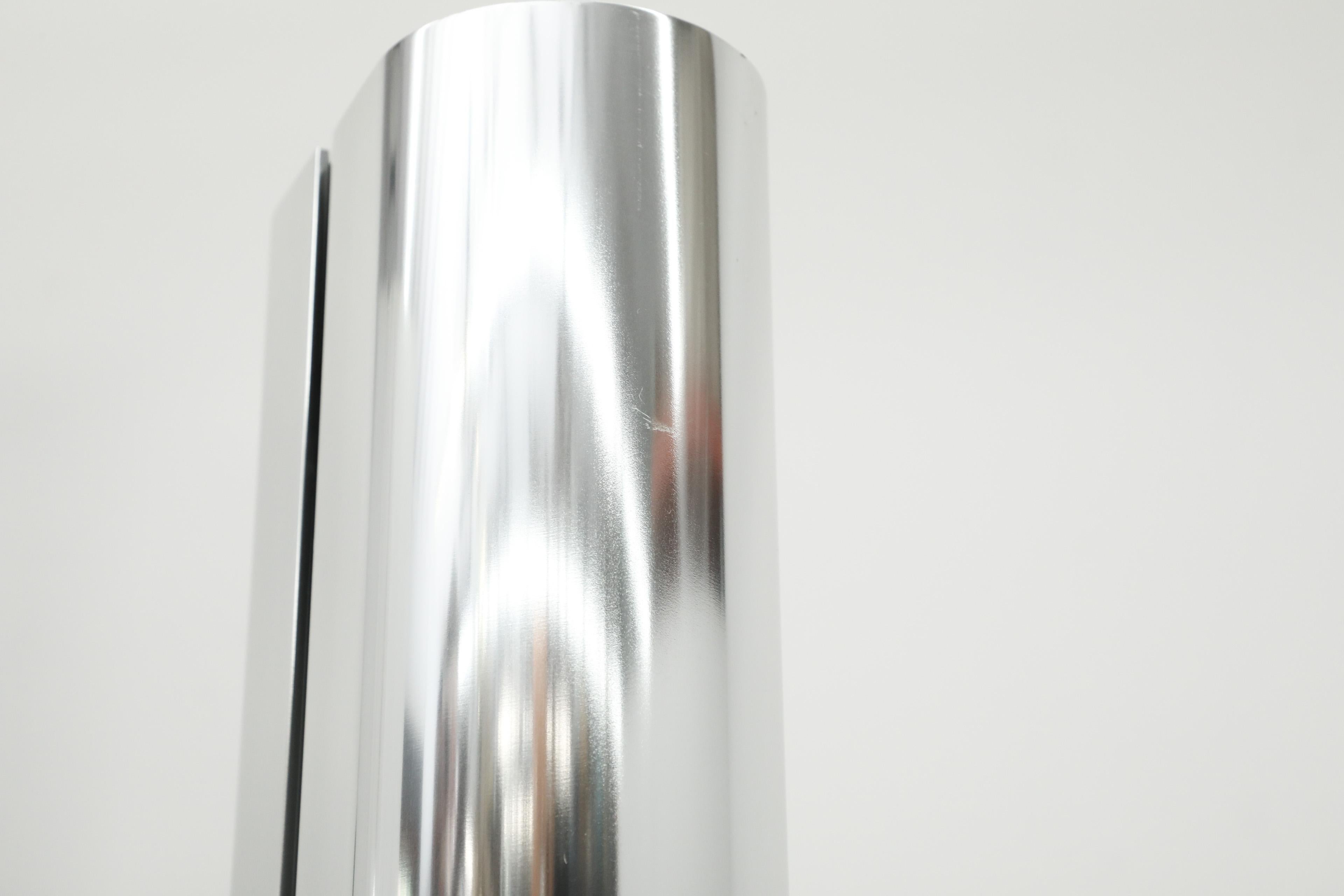 1970er Jahre Italienische Chrom Megaron Stehleuchte von Gian Franco Frattini für Artemide 5