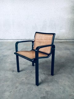 1970's Italian Design Bentwood & Webbing Armchair