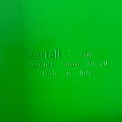 1970s Italian Design Chest by Simon Fussell for Kartell Model 4602 in Green