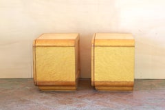 1970s Italian Design Nightstands by Luciano Frigerio Designer, Set of Two