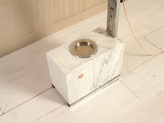 Lampadaire italien à arc extensible des années 1970