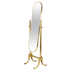 1970s Italian Freestanding Dressing Mirror