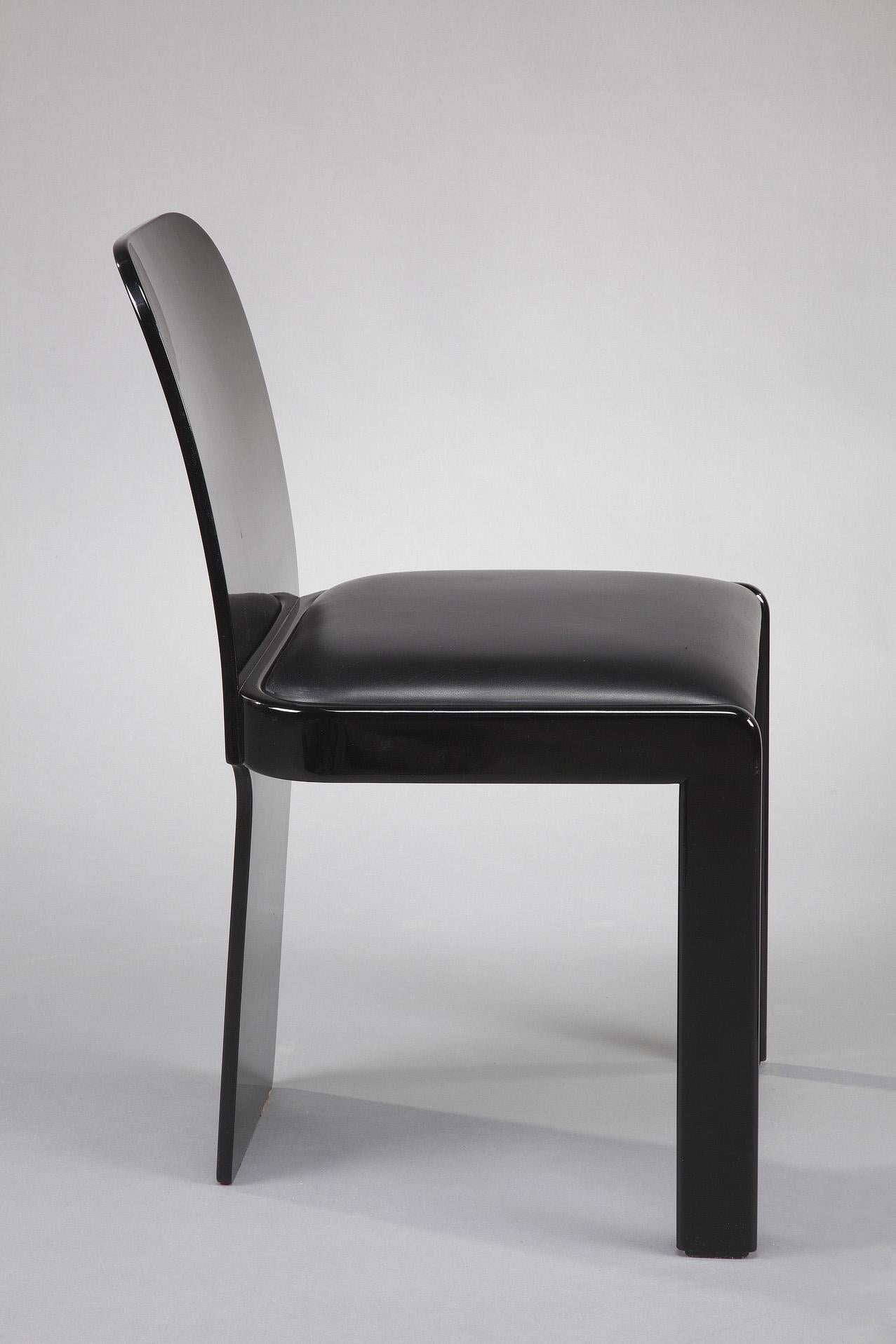 Table et chaises de jeu italiennes des années 1970 par Pierluigi Molinari pour Pozzi en vente 6