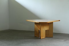 1970s Italian Geometric Triangular Design Table by Silvio Coppola for Montina