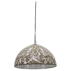 1970s Italian Glass Pendant Light