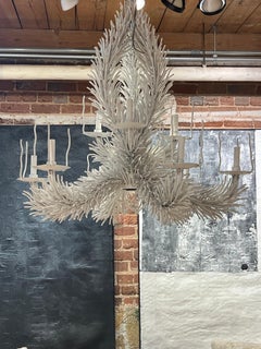 1970’s Italian iron coral chandelier