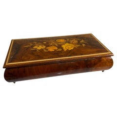 1970 Italian Jewelry Music Box Reuge Ste-Croix Love Story