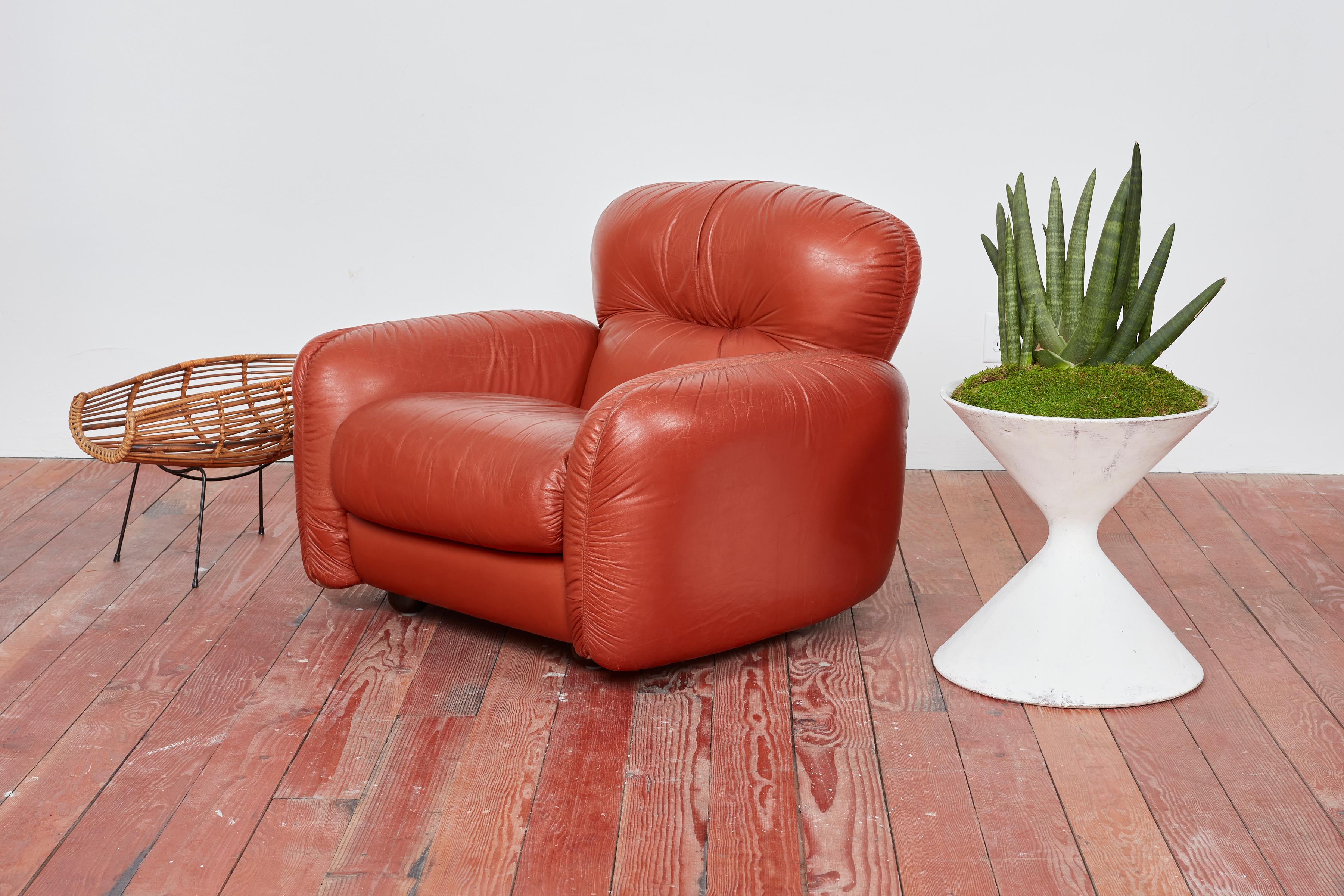 1970s Italian Leather Chairs 9