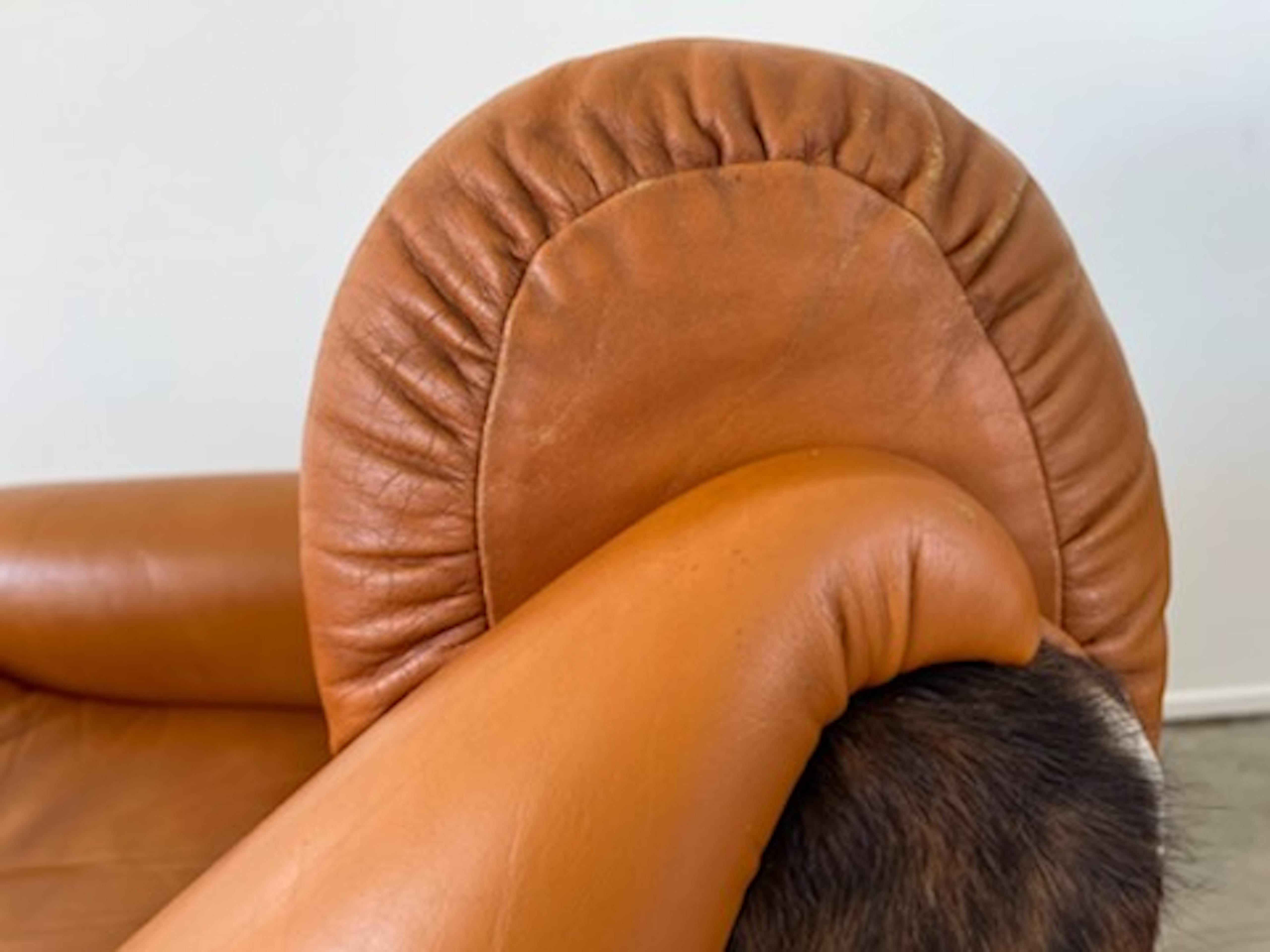 1970s Italian Leather Chairs 4