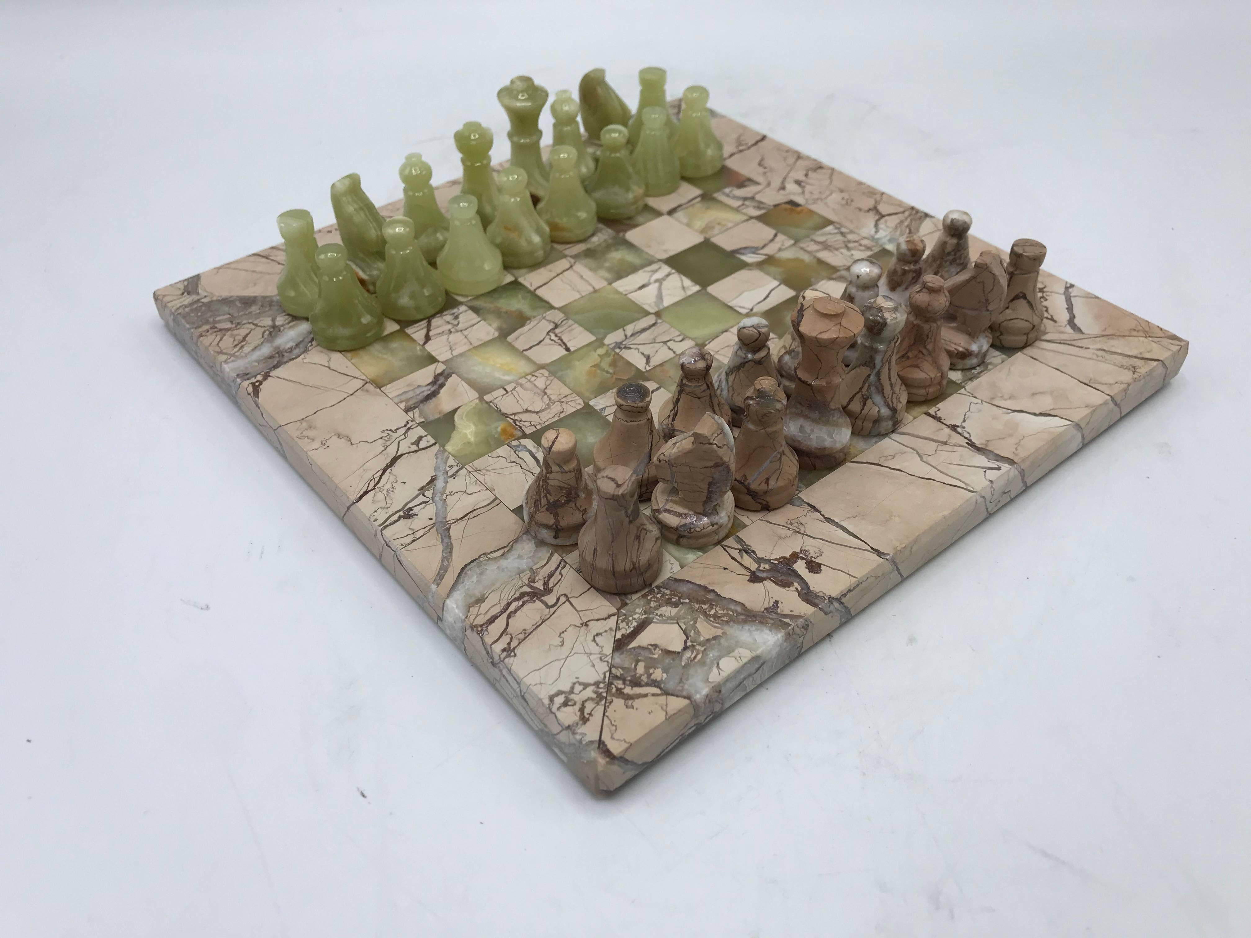 italian marble chess set