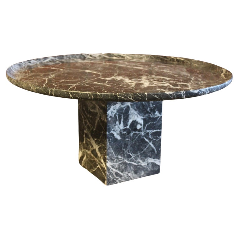 1970s Italian Marble Coffee Table at 1stDibs