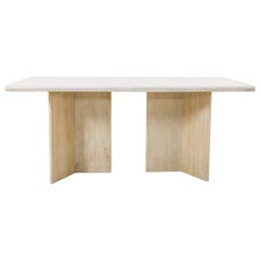 1970s Italian Marble Dining Table