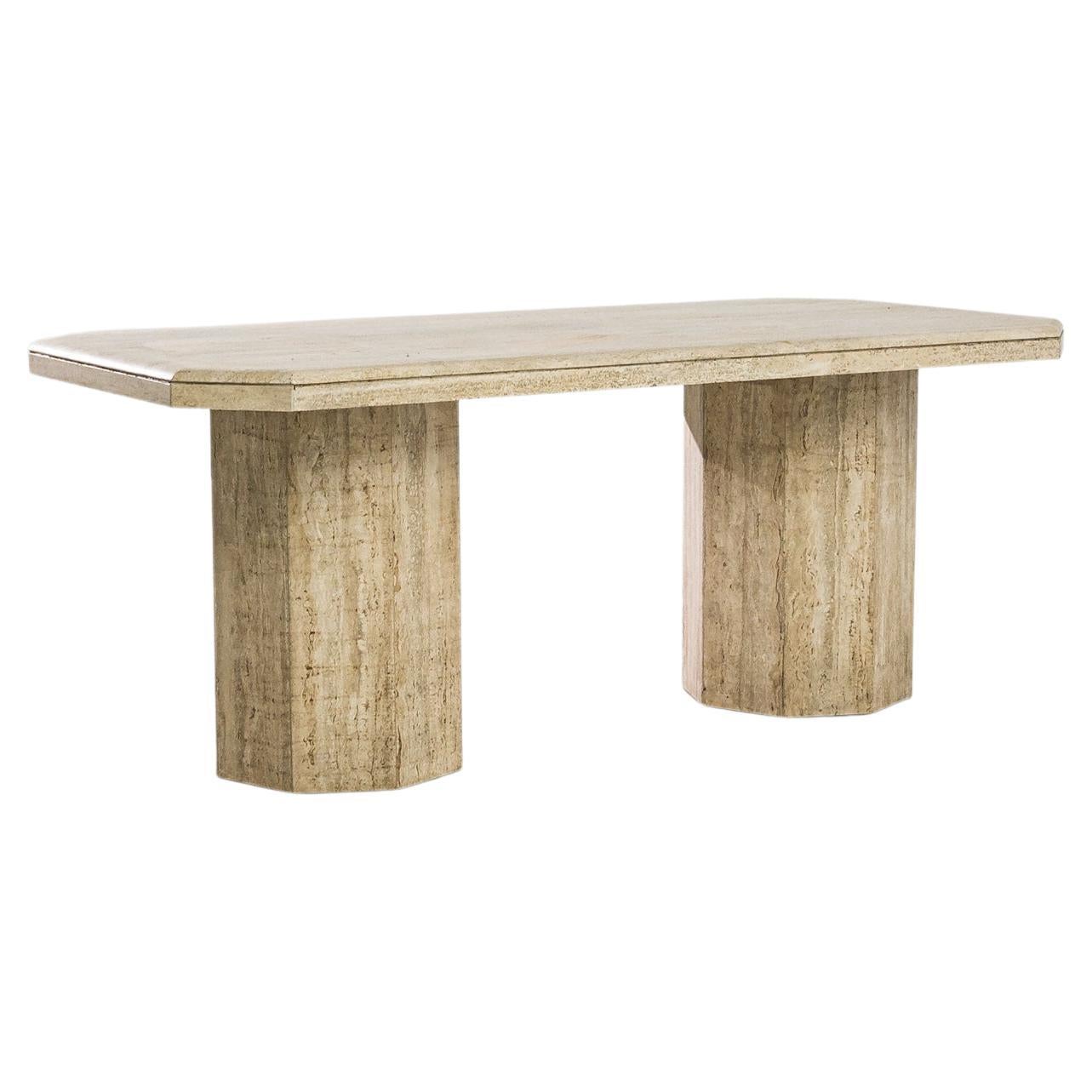 Italian Marble Dining Table at 1stDibs