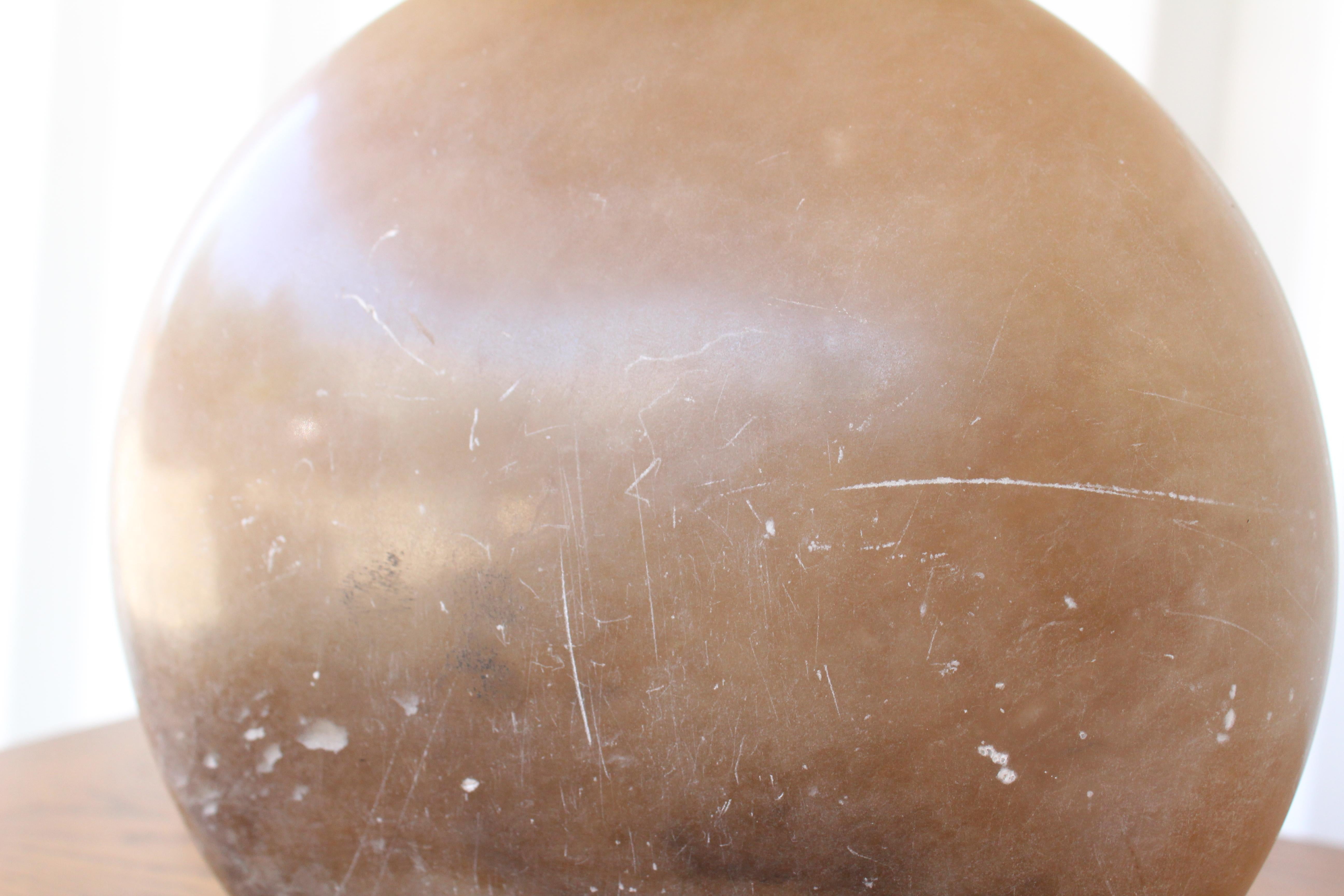 1970s Italian Marble Table Lamp 9