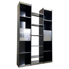 1970's Italian Modernist Bookcase by Cidue