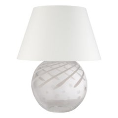 1970s Italian Murano Glass Globe Lamp