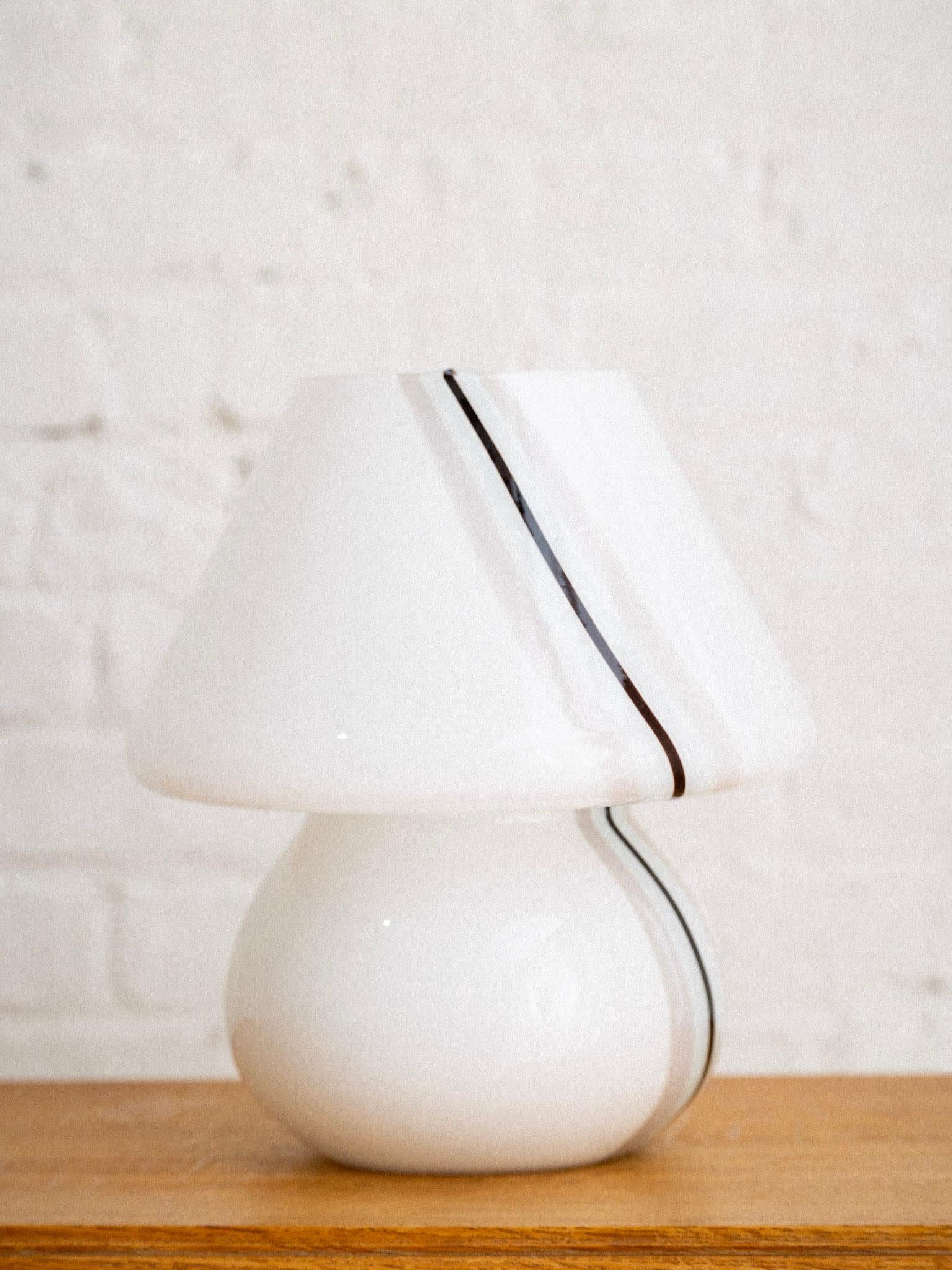 1970er Jahre Italienisch Murano Glas Pilz Lampe (Space Age) im Angebot