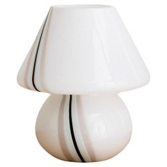 Lampe champignon en verre italien de Murano des années 1970