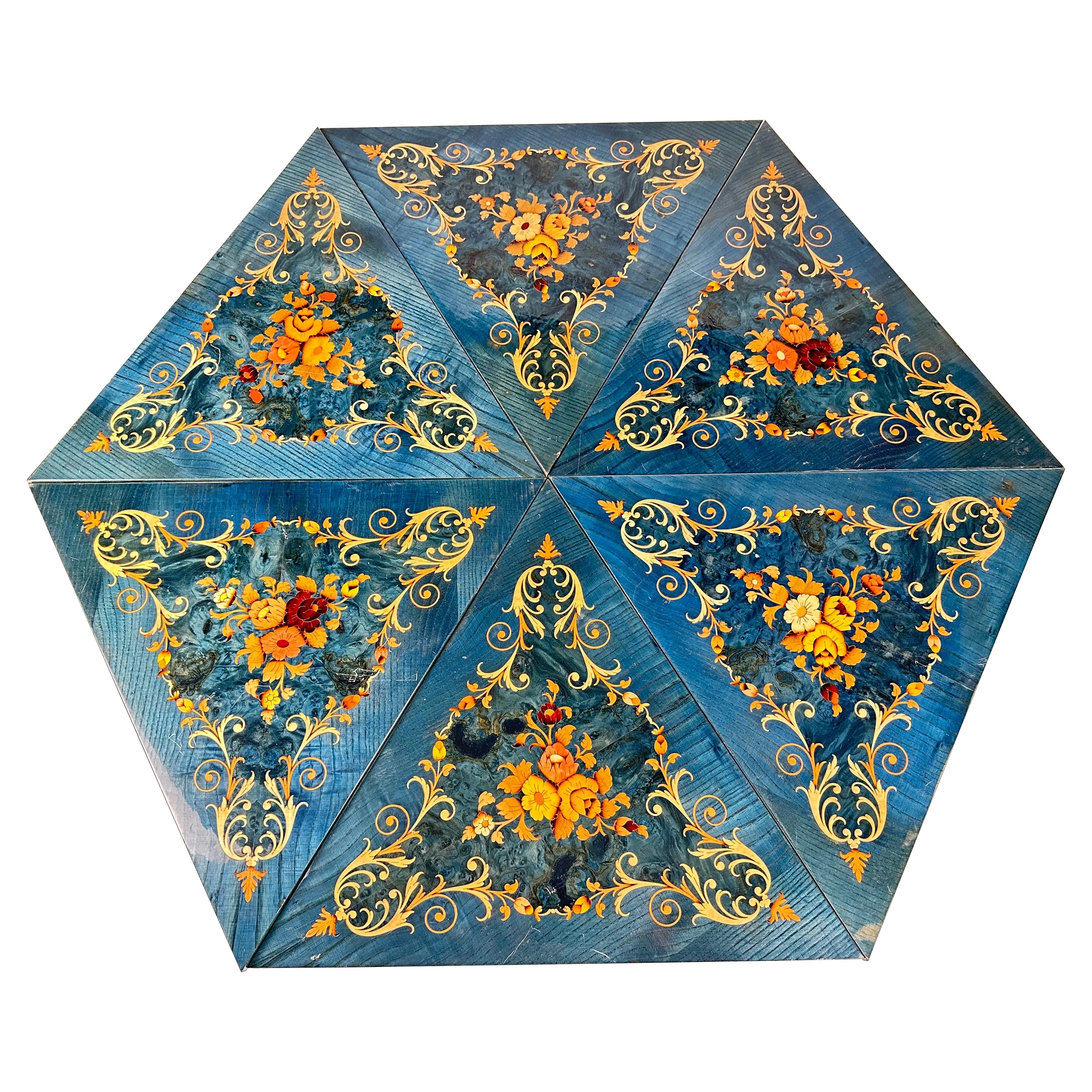 1970s Italian Music Box Side Tables