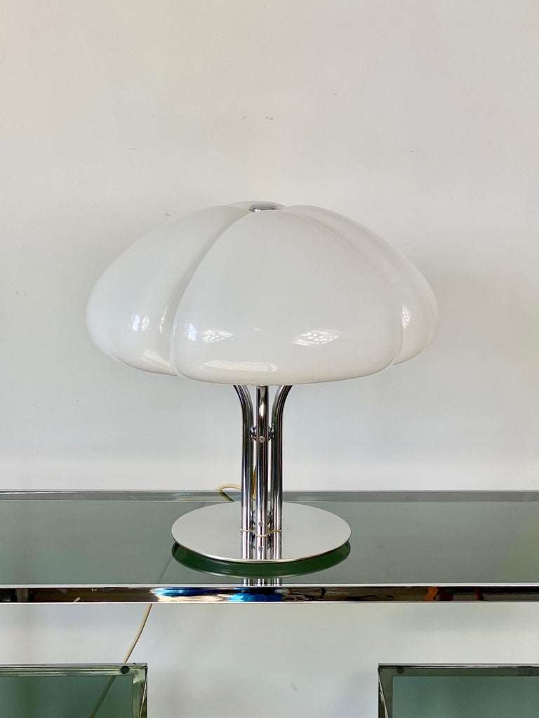 1970s Italian Quadrifoglio Table Lamp by Gae Aulenti for Harvey Guzzini