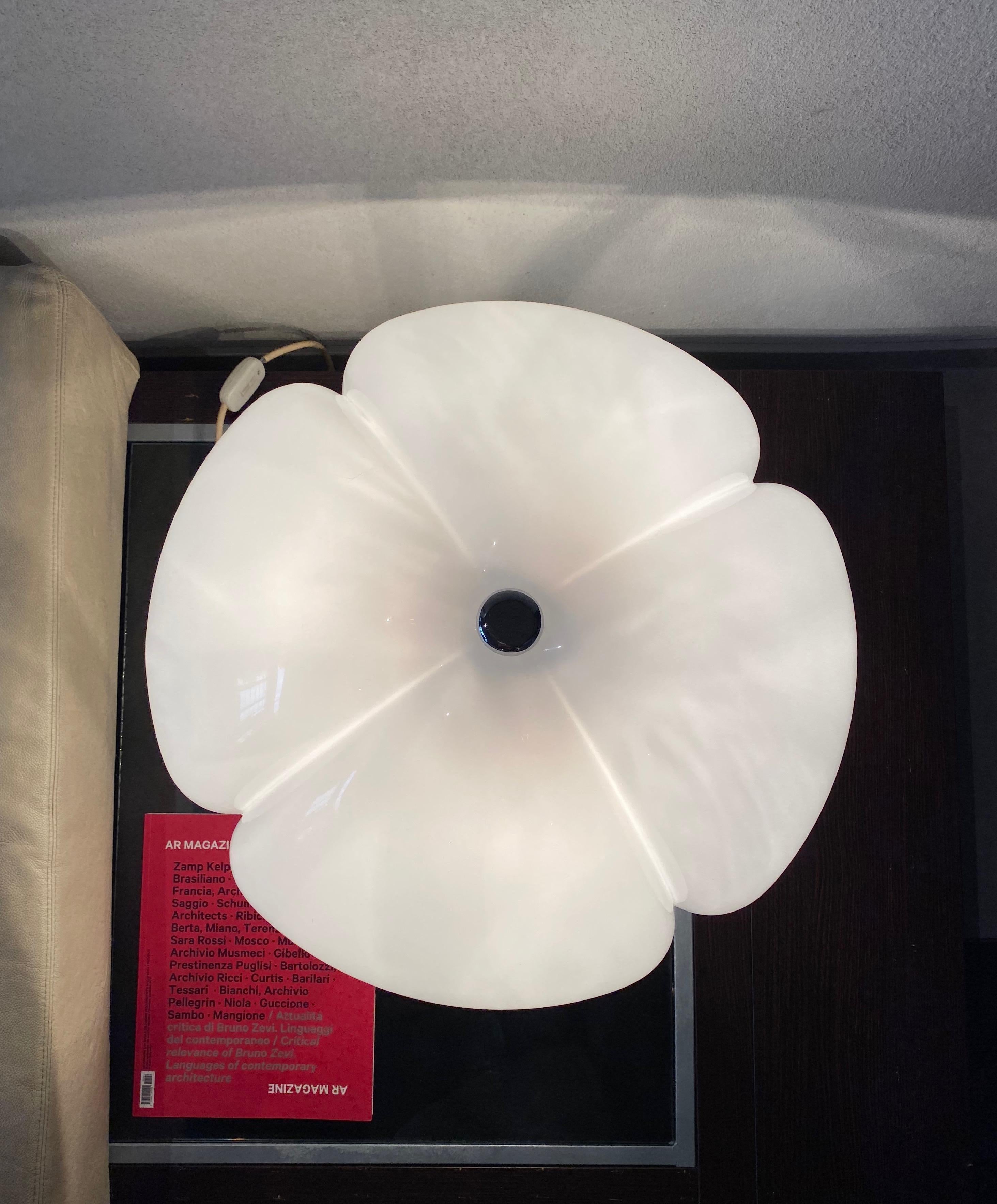 Metal 1970s Italian Quadrifoglio Table Lamp by Gae Aulenti for Harvey Guzzini