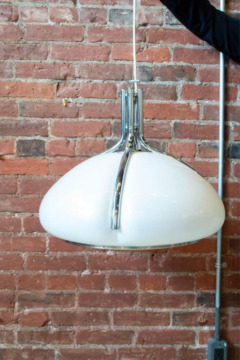 Late 20th Century 1970s Italian “Quadrofoglio” Pendant Lamp  Light by Gae Allentown