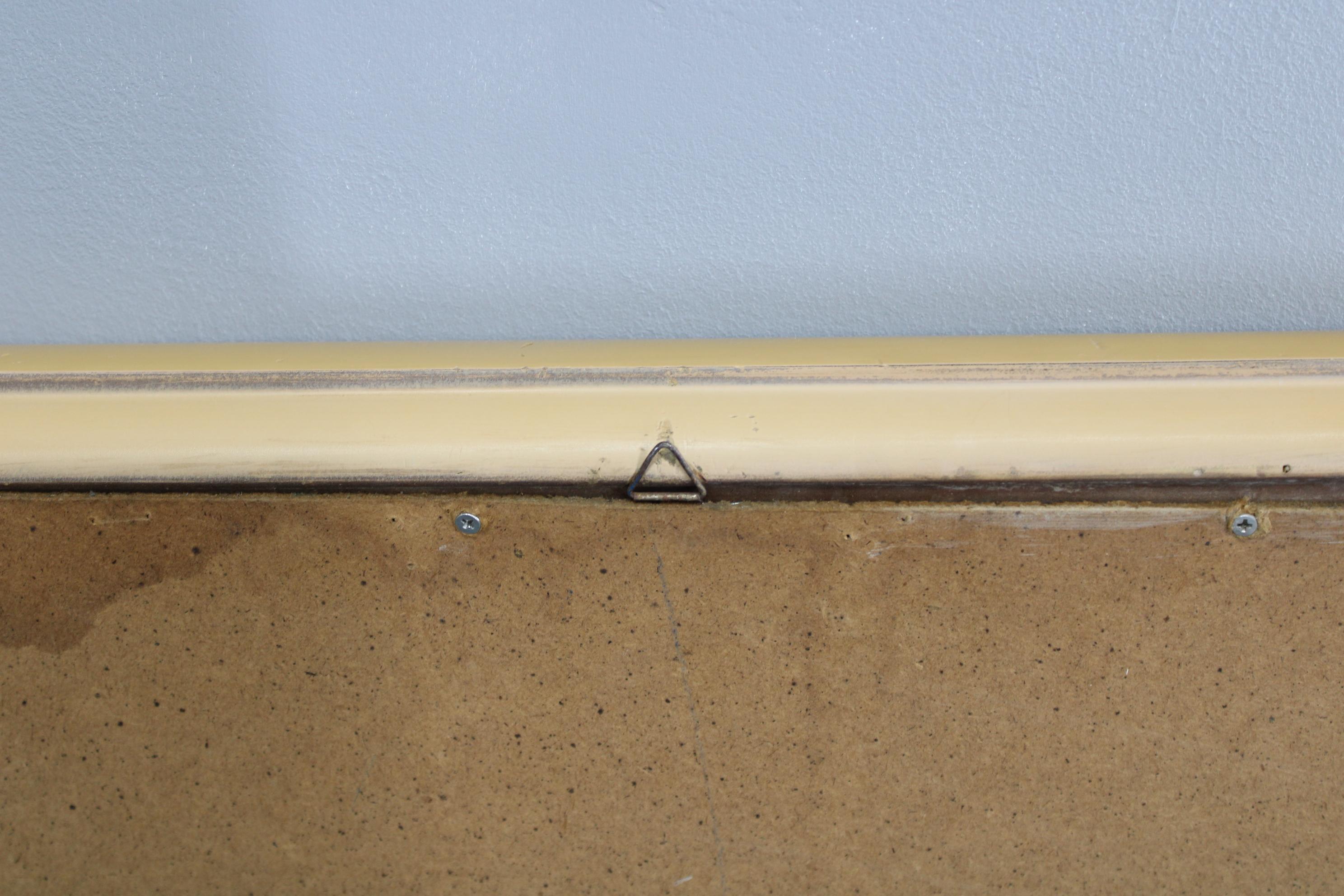 1970s Italian Rectangular Plastic Mirror For Sale 5