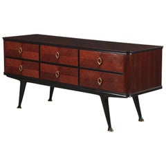 1970s Italian Sideboard or Chest by Cipriano & Guiseppe