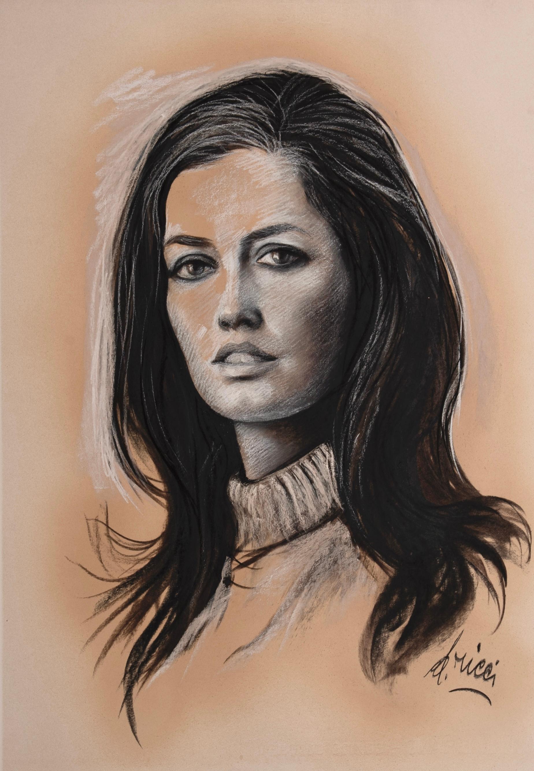 Late 20th Century 1970s Italian Signed Pop Art Painting For Sale