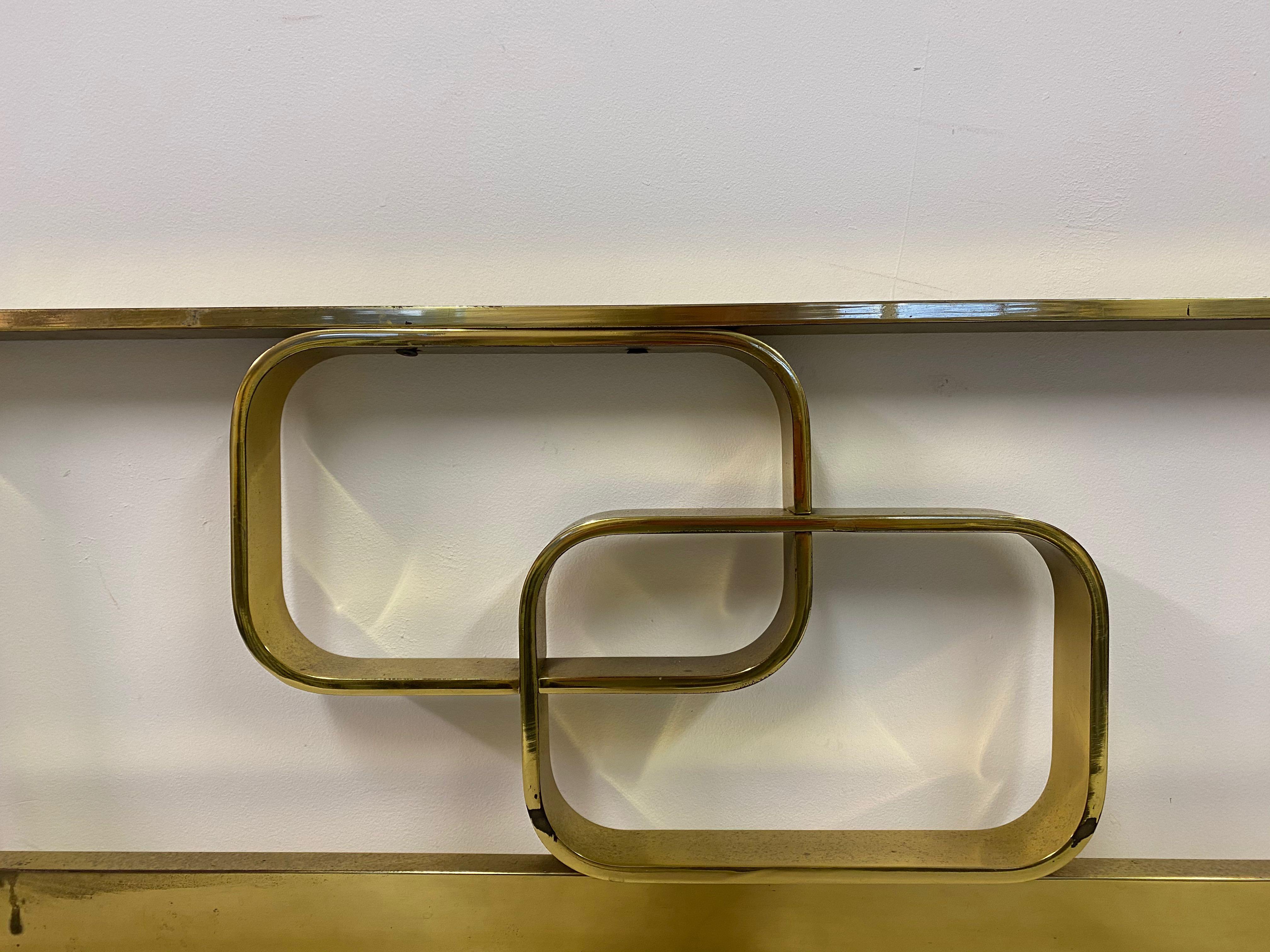 1970s Italian Solid Brass Bed by Luciano Frigerio 1