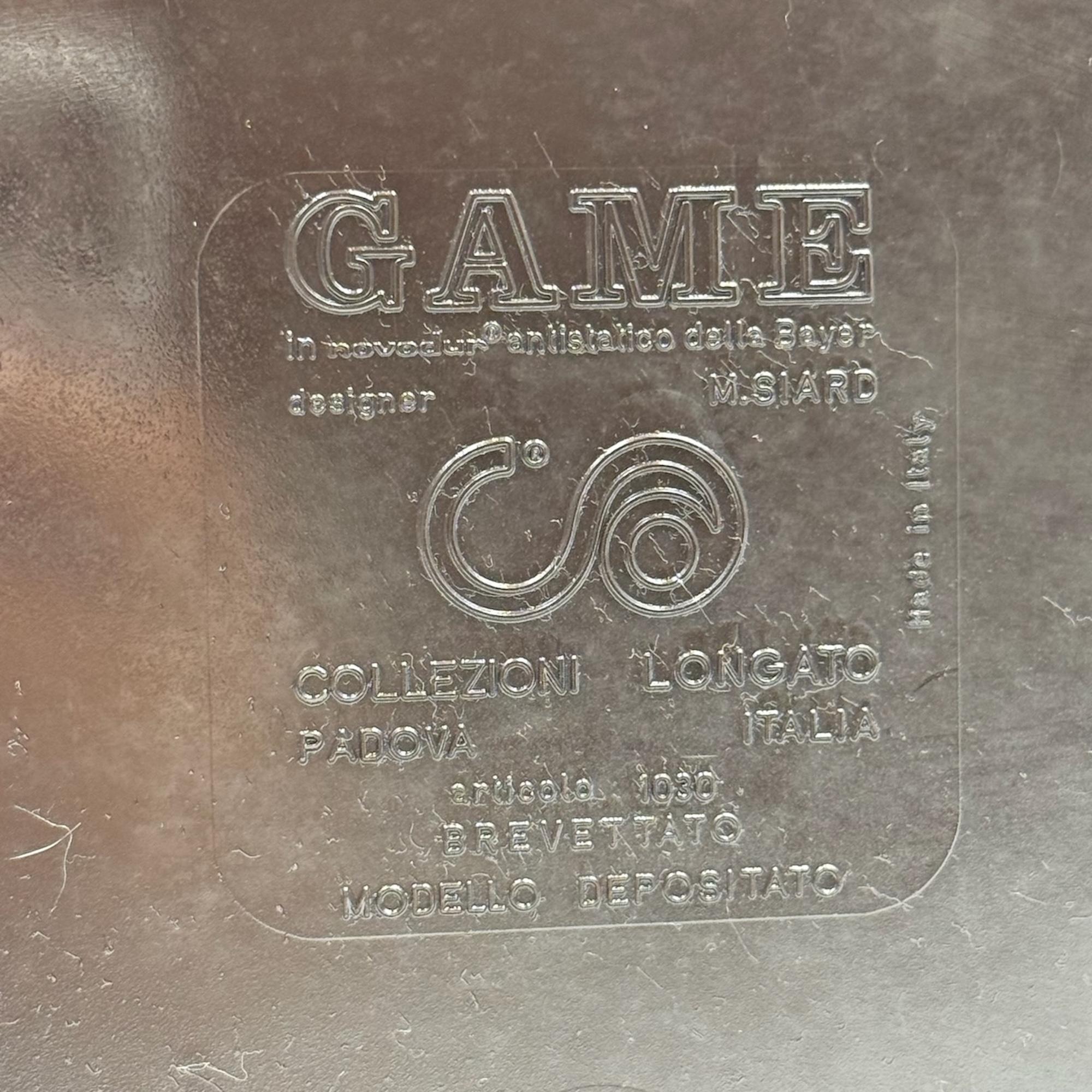 Carrello da bar degli anni '70 di Marcello Siard per Longato in resina marrone in vendita 4