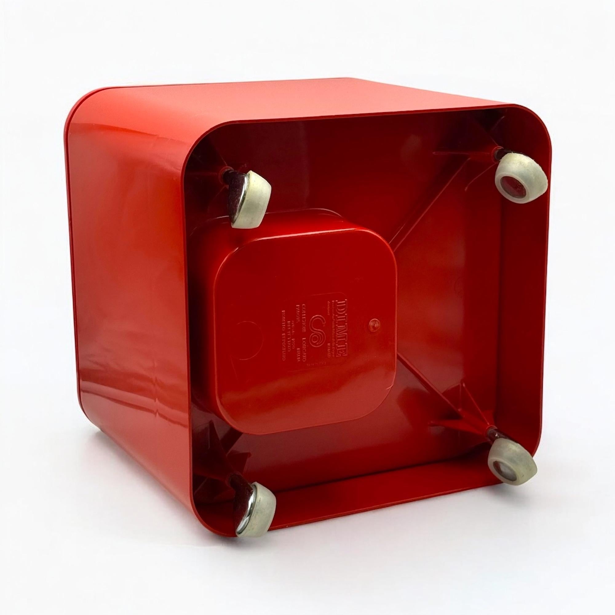 Mesas Trolley Dime de la Era Espacial Italiana de los años 70 por Marcello Siard para Longato en venta 2