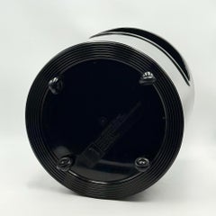 1970s Italian Space AGE Black Giano Vano Side Tables by Artemide Set of 2