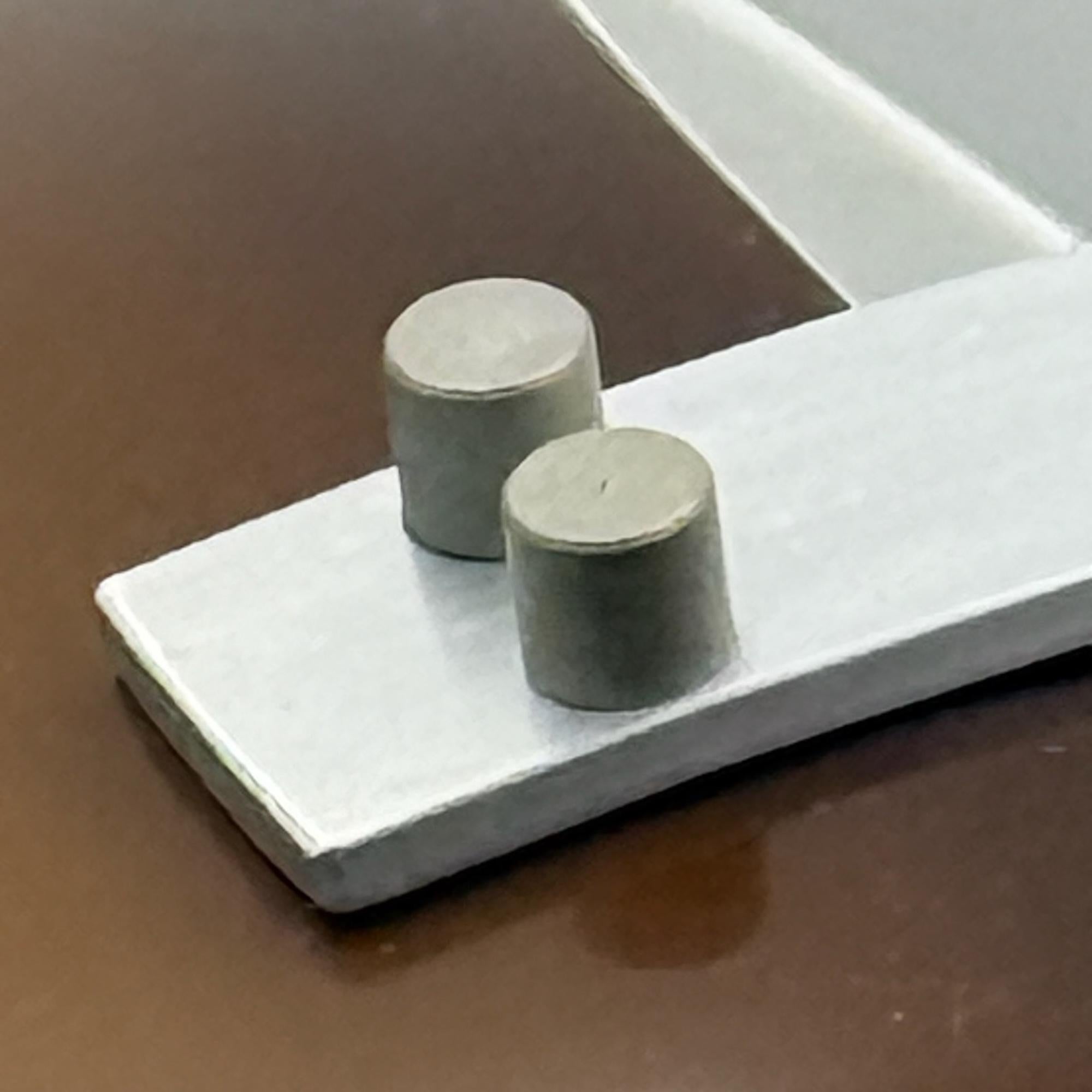 Plafond en méthacrylate des années 1970 de l'A Space avec dôme marron dégradé en vente 5