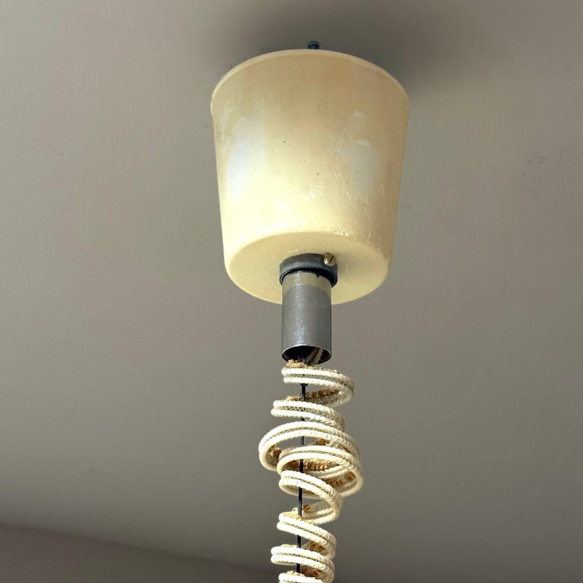 Plafond en méthacrylate des années 1970 de l'A Space avec dôme marron dégradé en vente 11