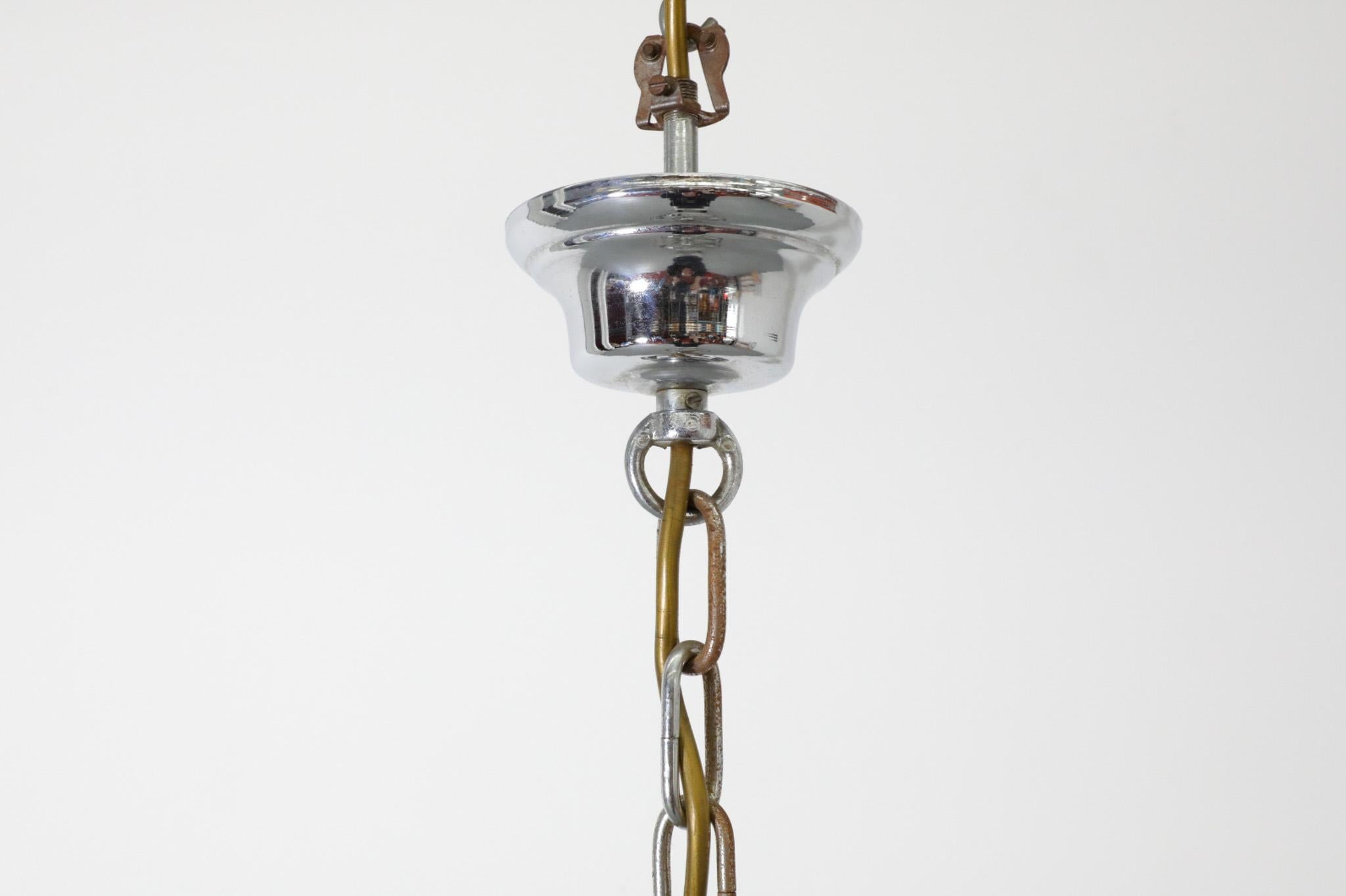 Lampada a sospensione a forma di orbita attribuita a Carlo Nason, anni '70, Modern Age. in vendita 13