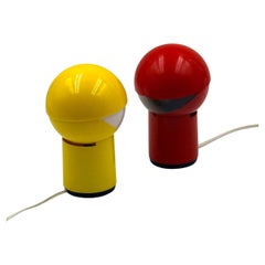 1970s Italian Space Age Plastic Table Lamps by Gagiplast Pair