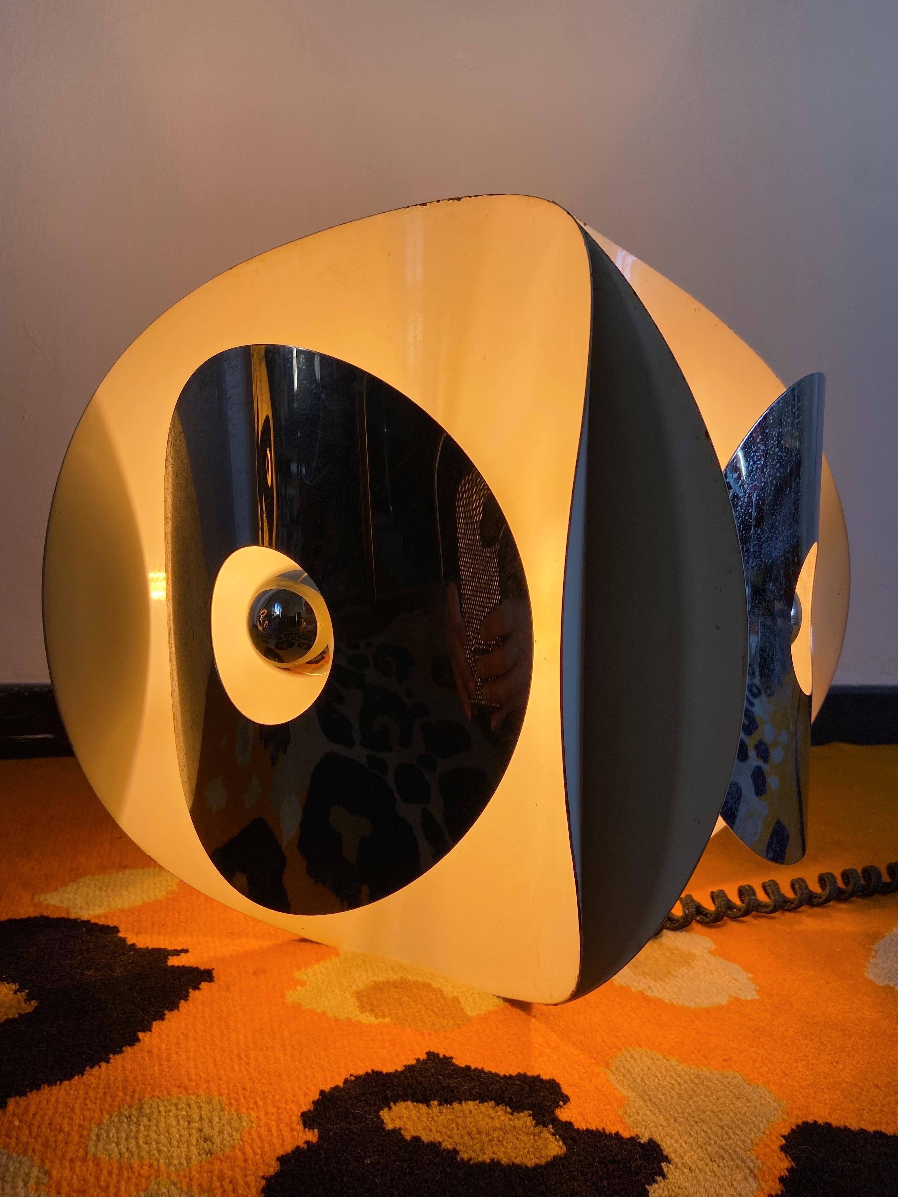 Space Age 1970s Italian space age table lamp  For Sale