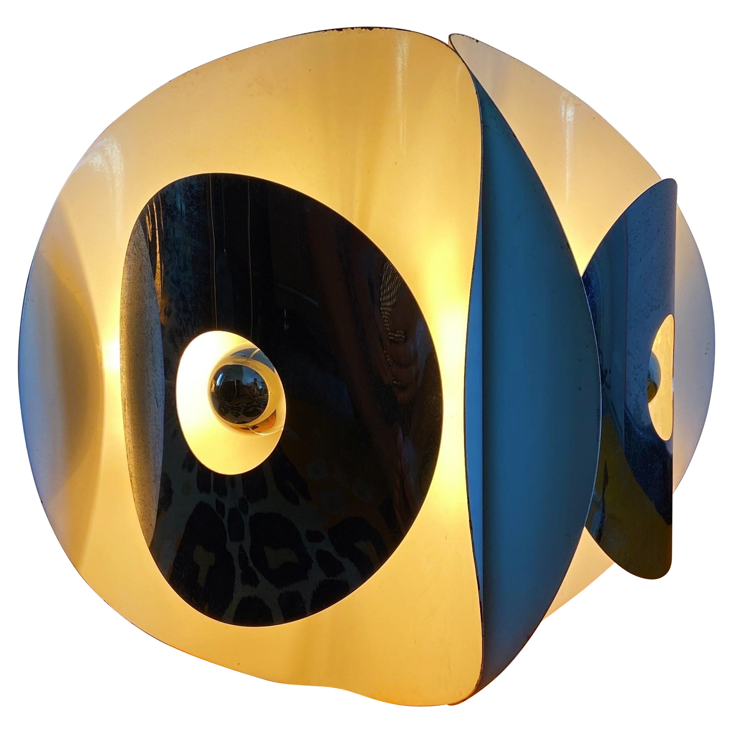 1970s Italian space age table lamp