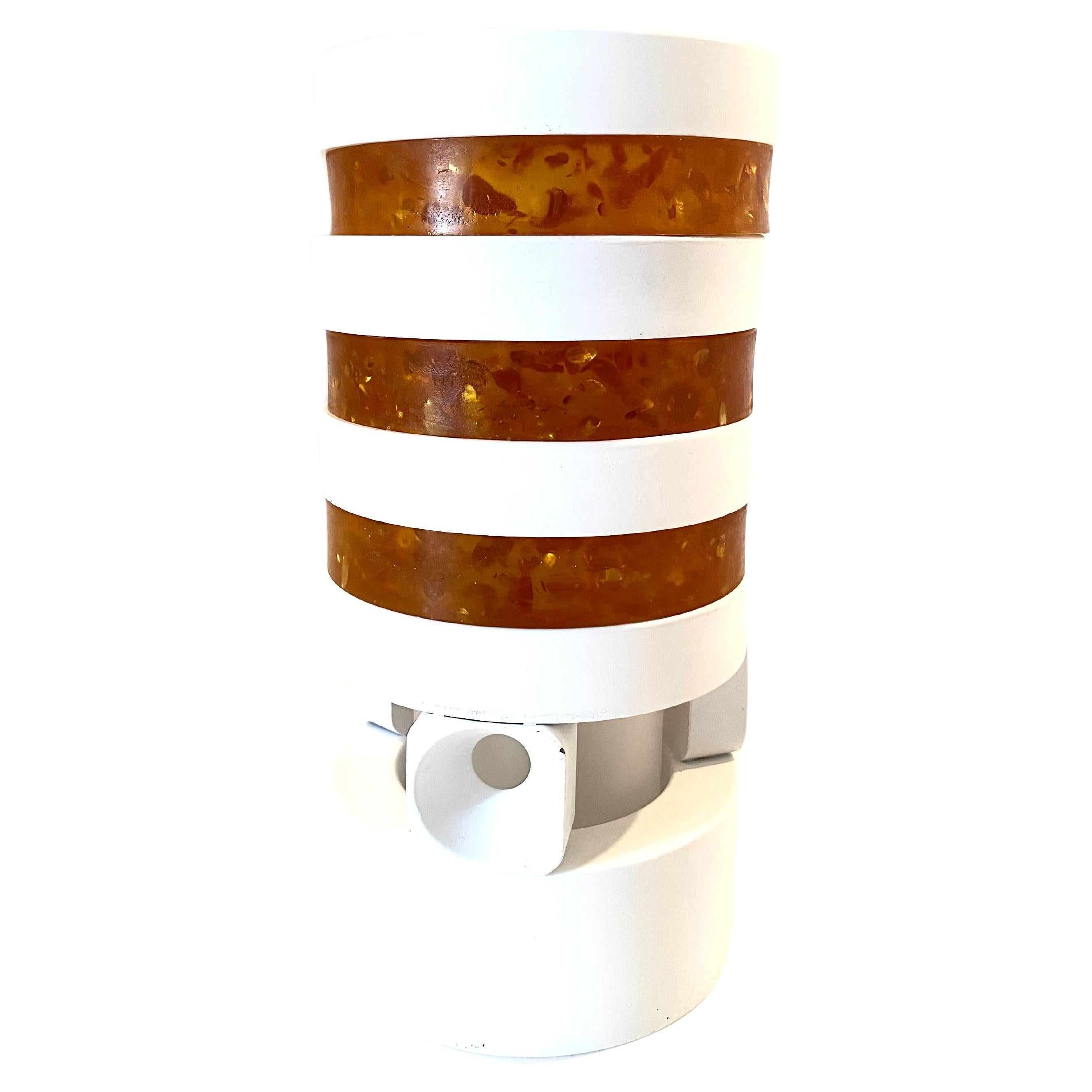 Lampe de table italienne A Space des années 1970